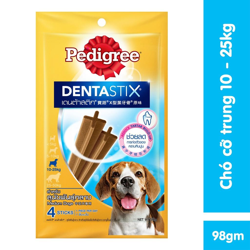 Bánh Xương Pedigree Dentastix Gặm Sạch Răng - Chăm Sóc Răng Cho Chó - Mọi Kích Cỡ Chó - [Nông Trại Thú Cưng]
