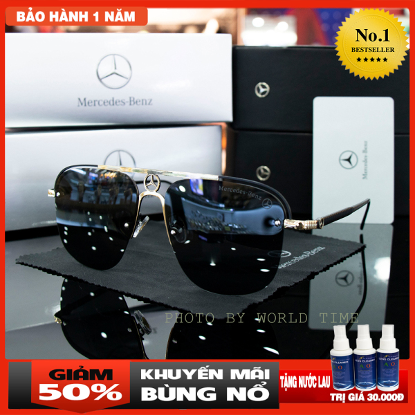 Giá bán Kính mát nam Benz-B002 thời trang cao cấp ,full box, tròng Polazied, chống lóa , chống tia UV cực tốt