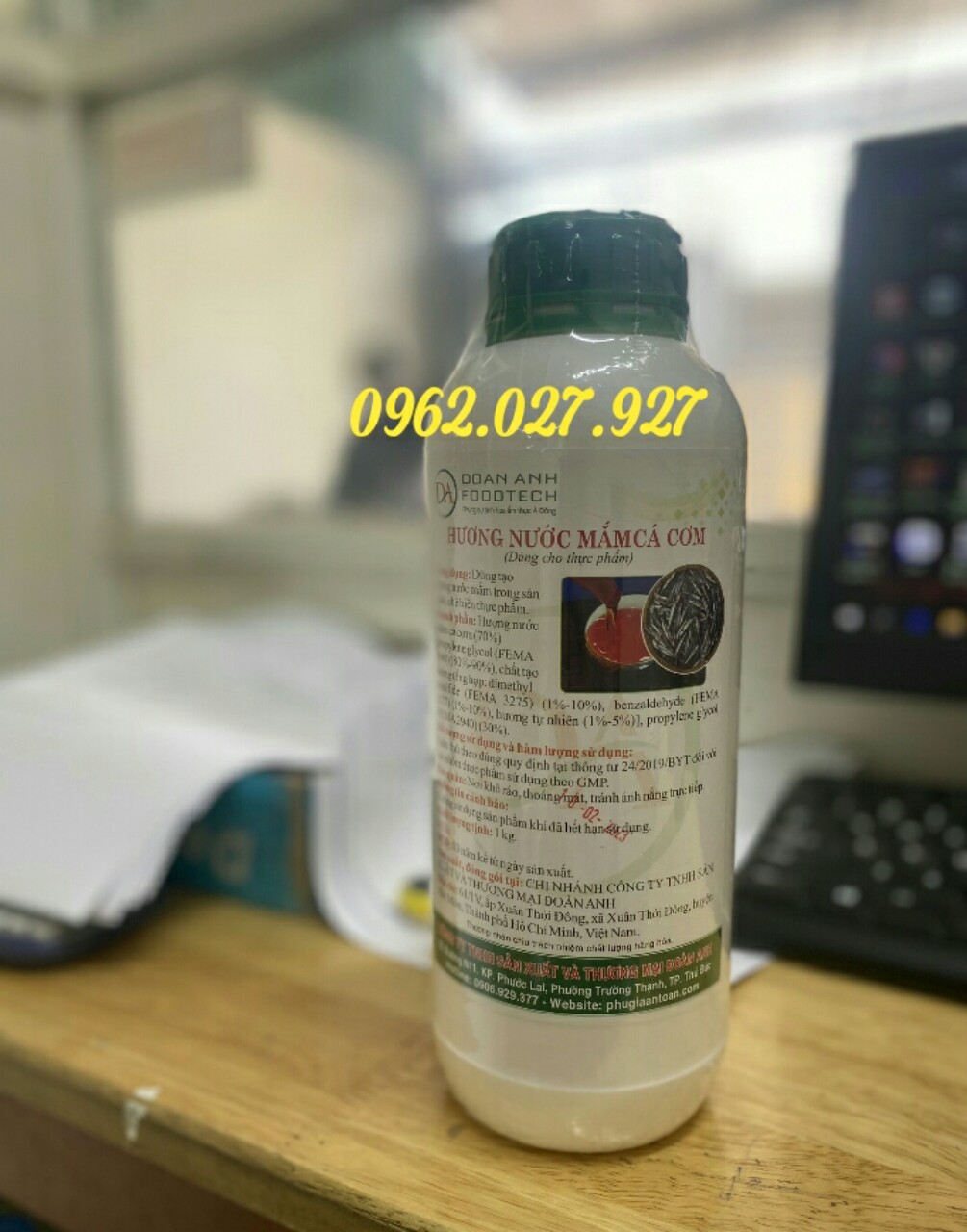 HƯƠNG NƯỚC MẮM CÁ CƠM/ HƯƠNG LIỆU NƯỚC MẮM 1kg