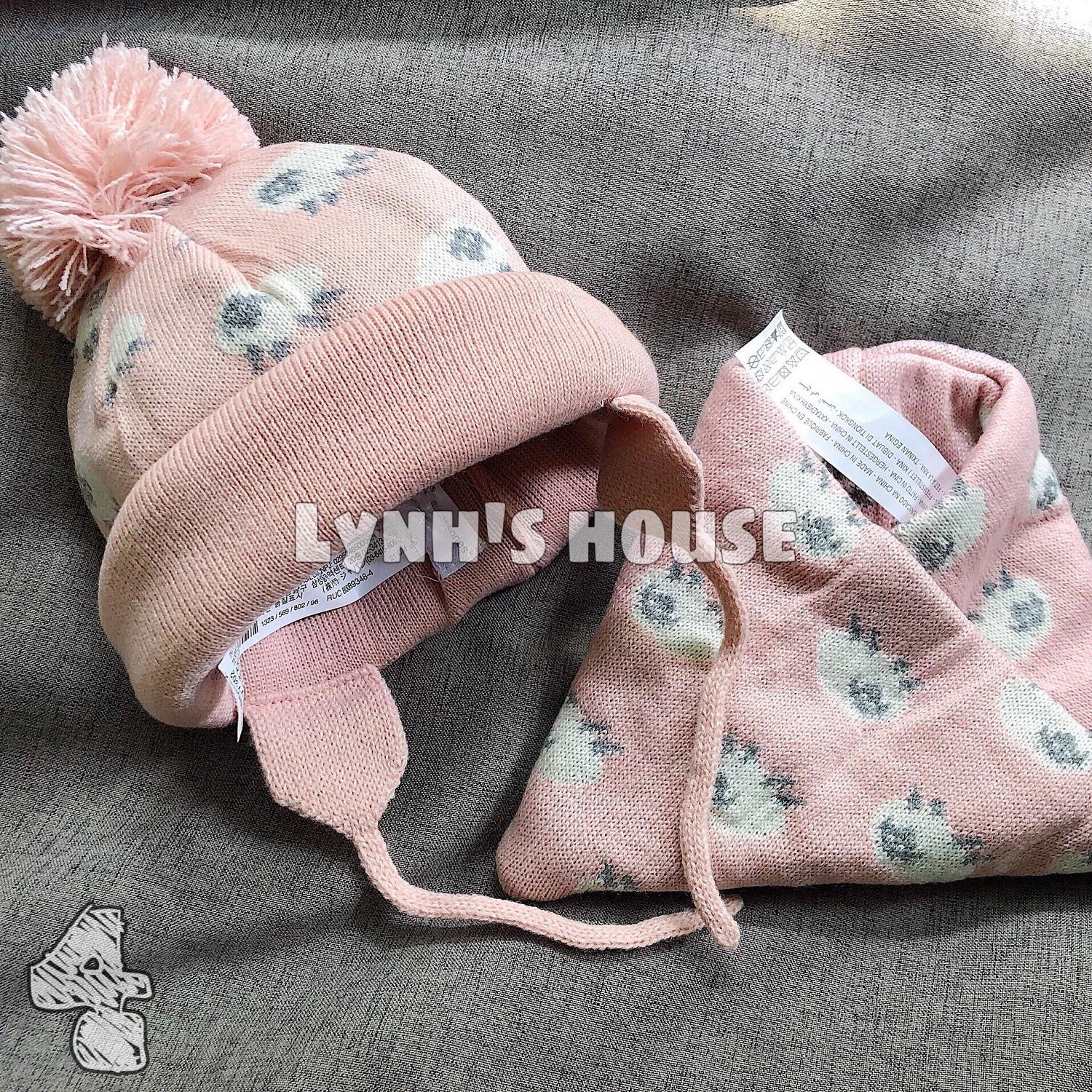 Set nón len và khăn choàng cổ Zara Baby cho bé
