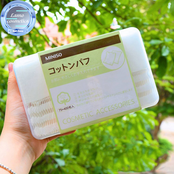 Bông Tẩy Trang Miniso 475 Miếng