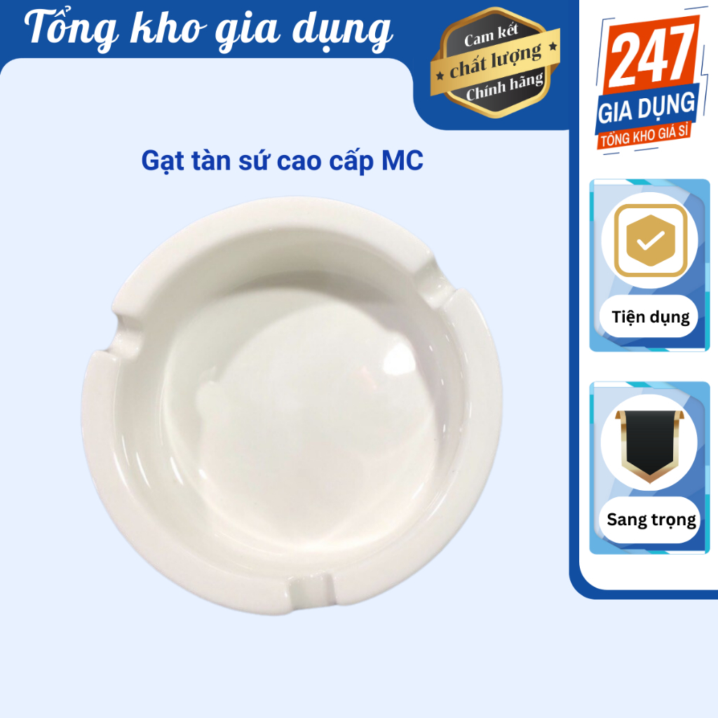 Gạt tàn sứ cao cấp MC