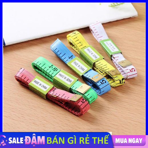 Thước dây chiều dài 150cm, thước đo may vá, thước đo vòng eo, thước đo may đồ