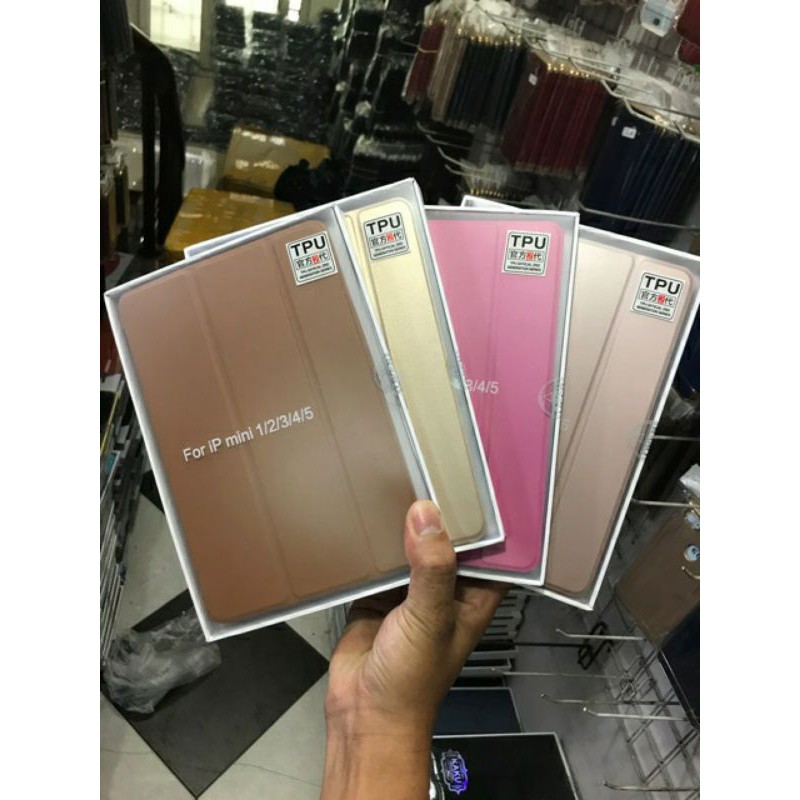 Bao da TPU cho iPad Mini 1/2/3/4/5 Smart Case - Nhiều Màu