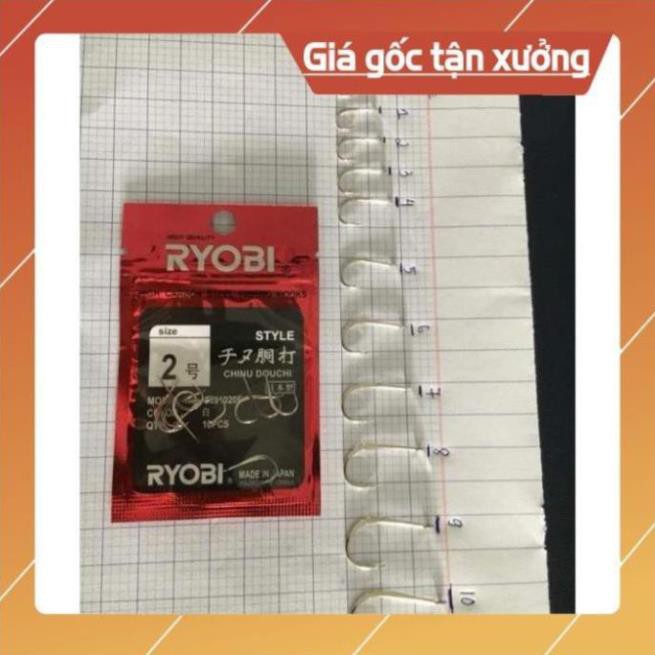 [Sale] [Lưỡi Câu Chính Hãng] Lưỡi Câu Cá Lưỡi Câu Ryobi Nhật Siêu Bền