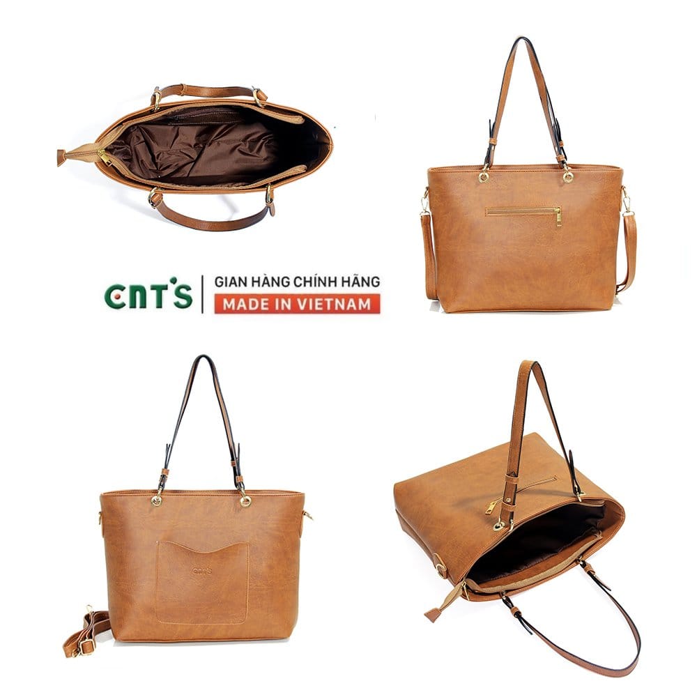 Túi xách nữ thời trang CNT TX42 cao cấp (Kèm ví)
