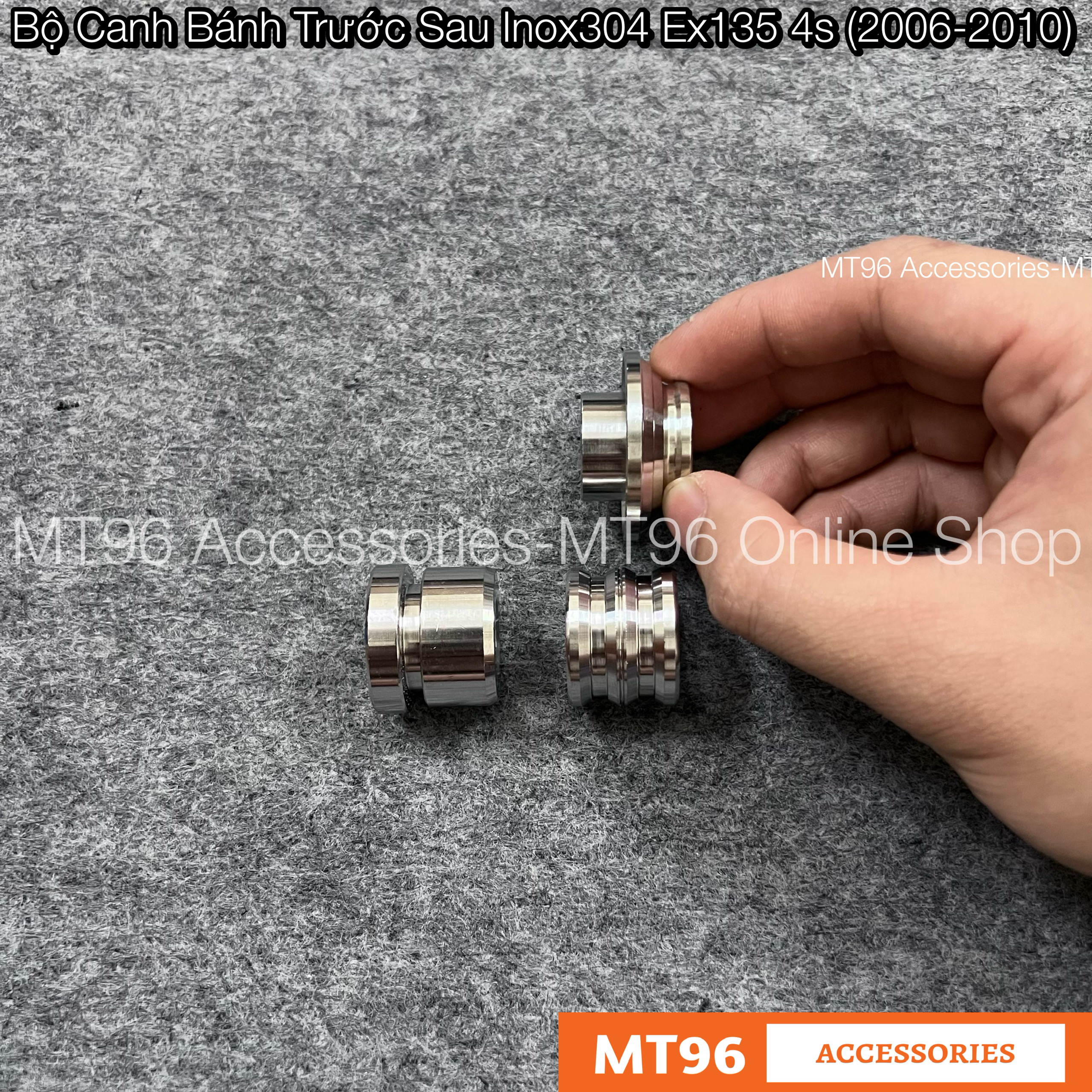 Canh bánh inox cho exciter 135 4s , exciter 2010, ex2010 chuẩn inox304