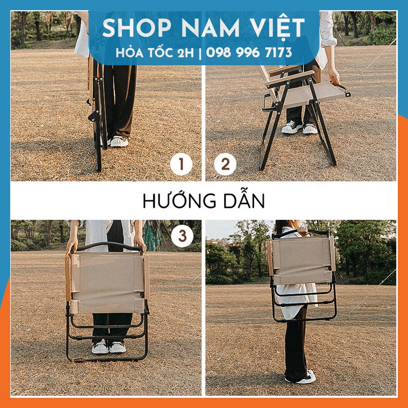 Ghế Xếp Gỗ Có Tựa Lưng Cho Quán Cà Phê