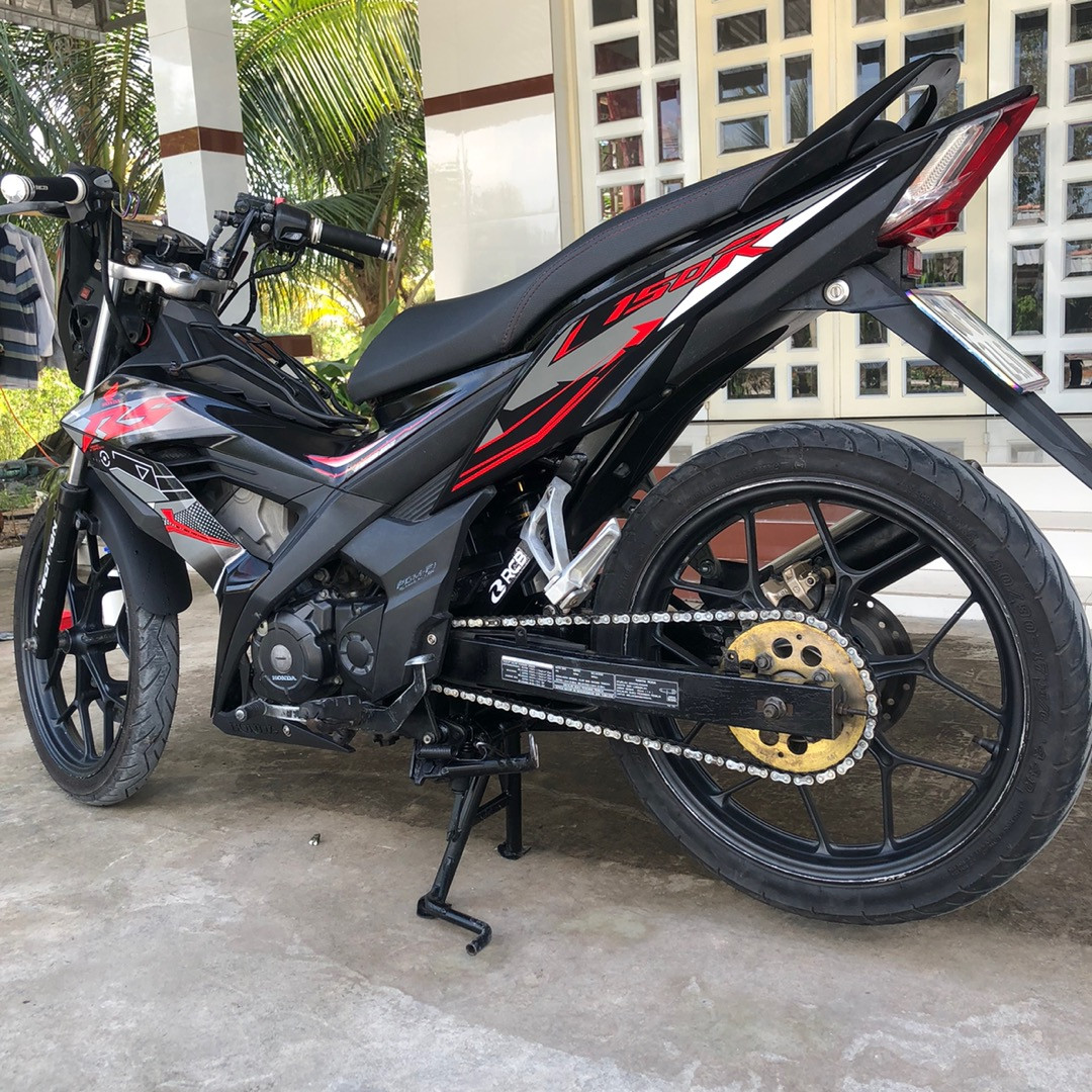 Tem Rời Sonic mẫu RS màu đen đỏ xám