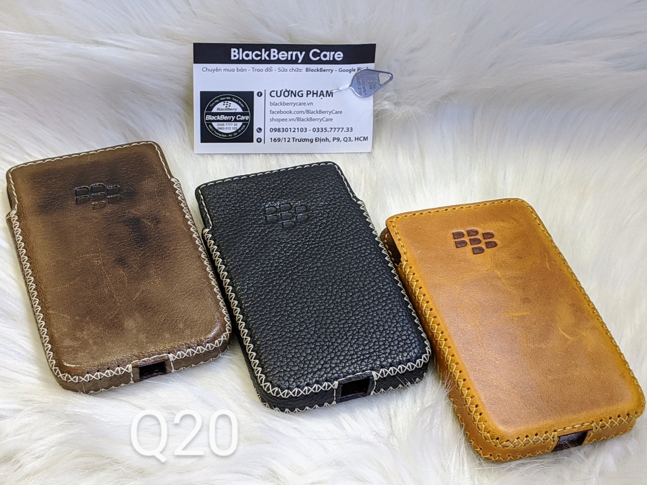 Bao da điện thoại Blackberry Q20