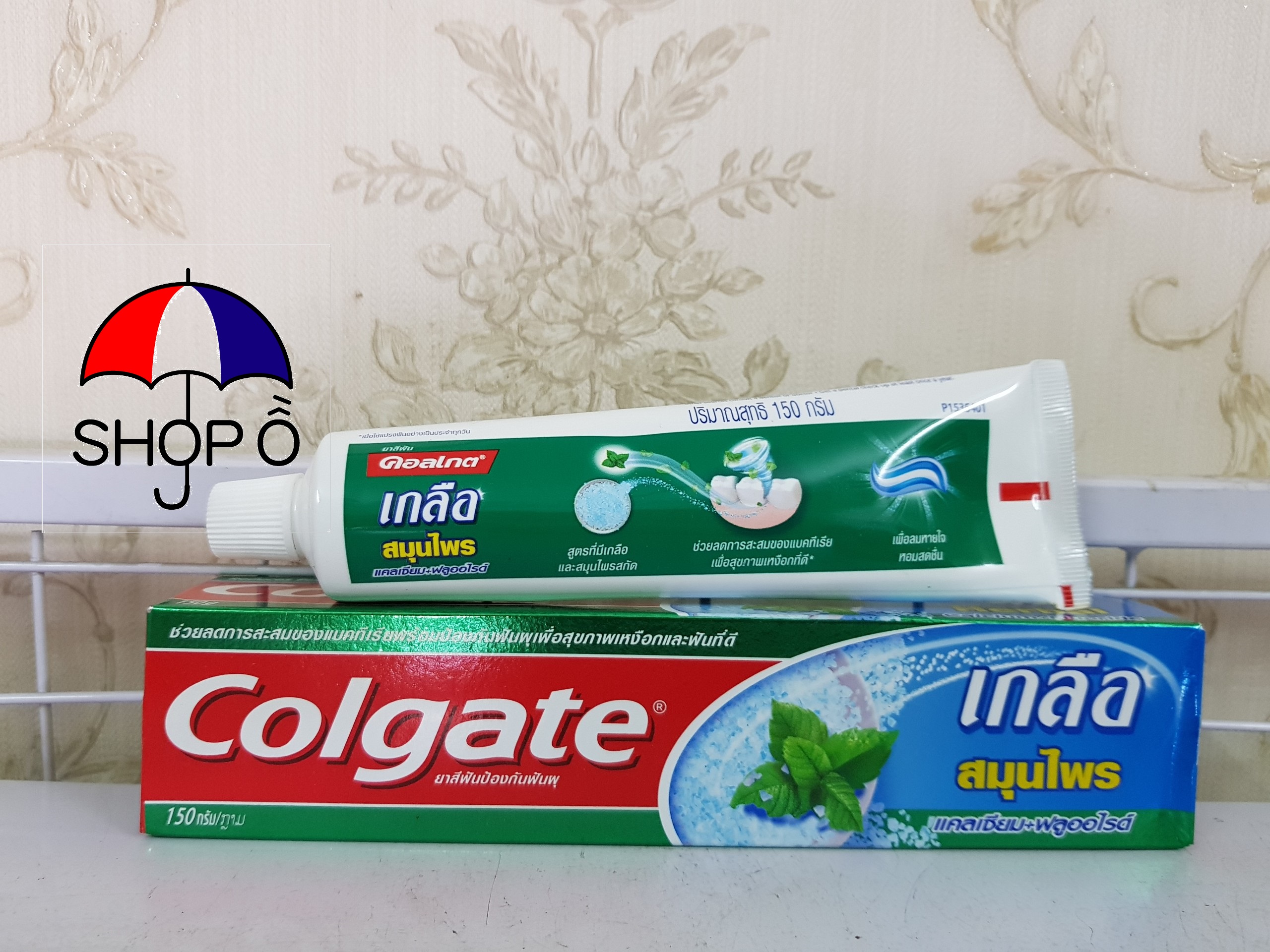[HCM]Kem đánh răng Colgate muối thảo dược Thái Lan 150g
