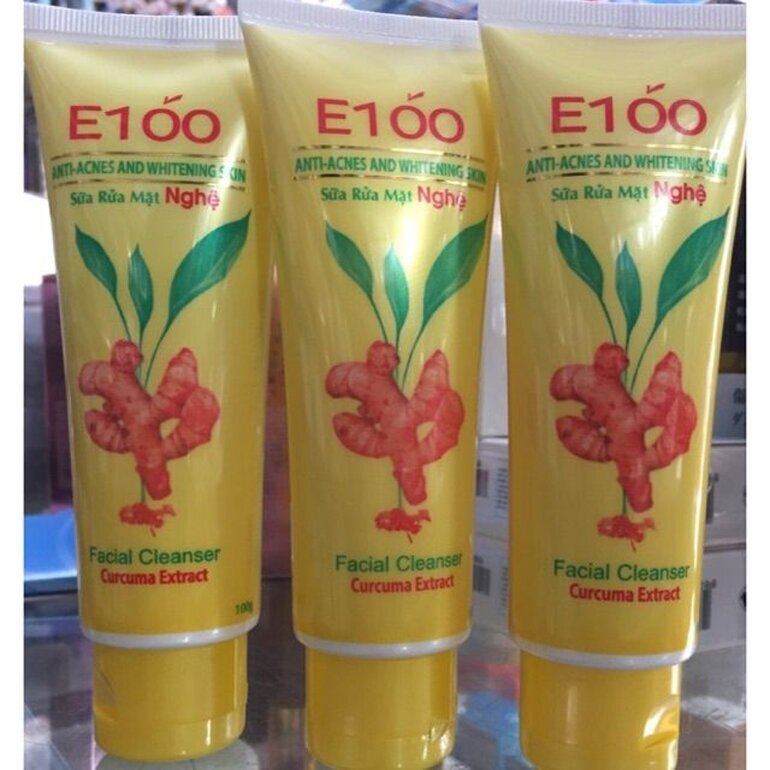 sữa rửa mặt E100 CHAI LỚN
