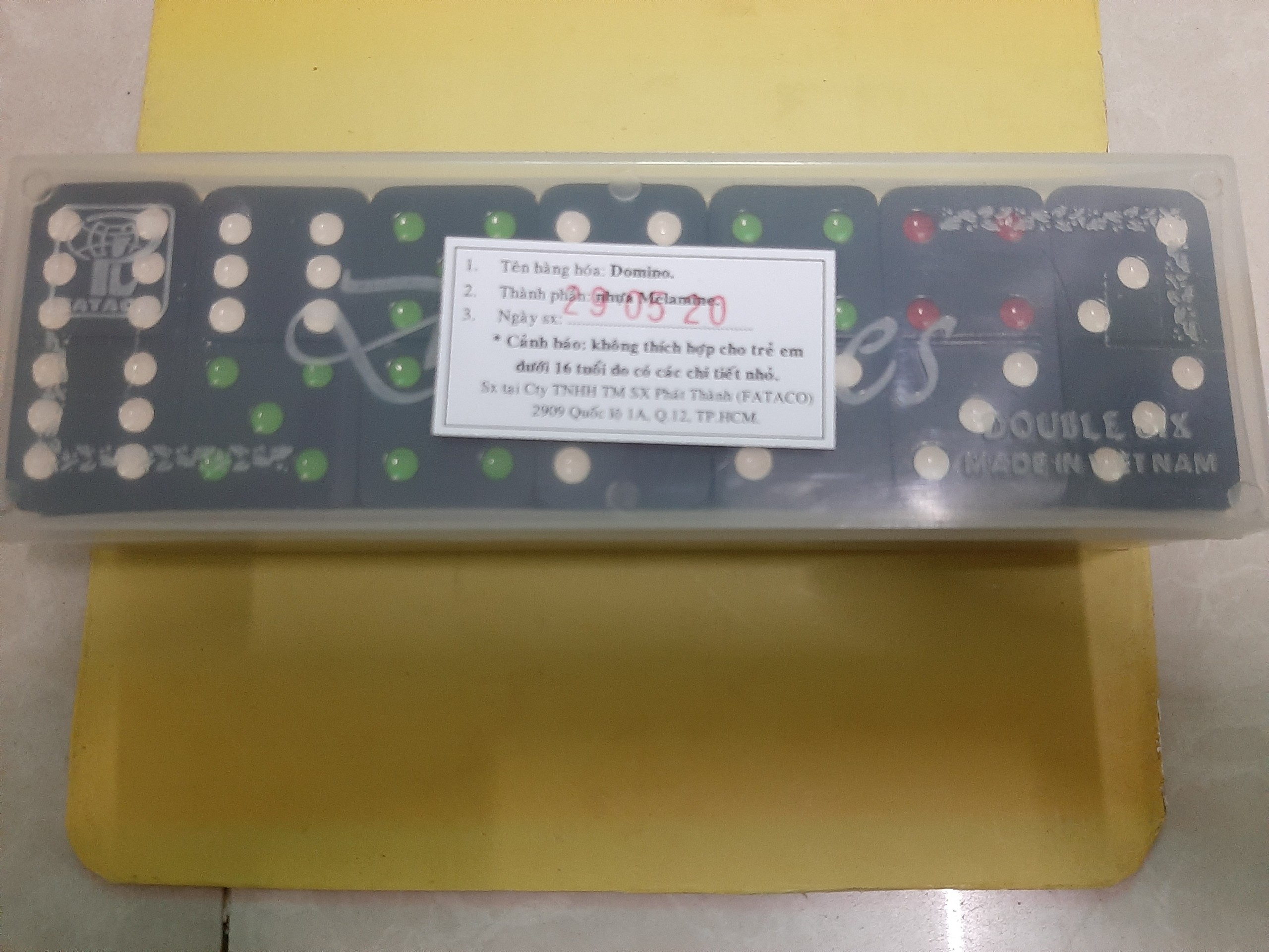 CỜ DOMINO CAO CẤP BẰNG NHỰA MELAMINE