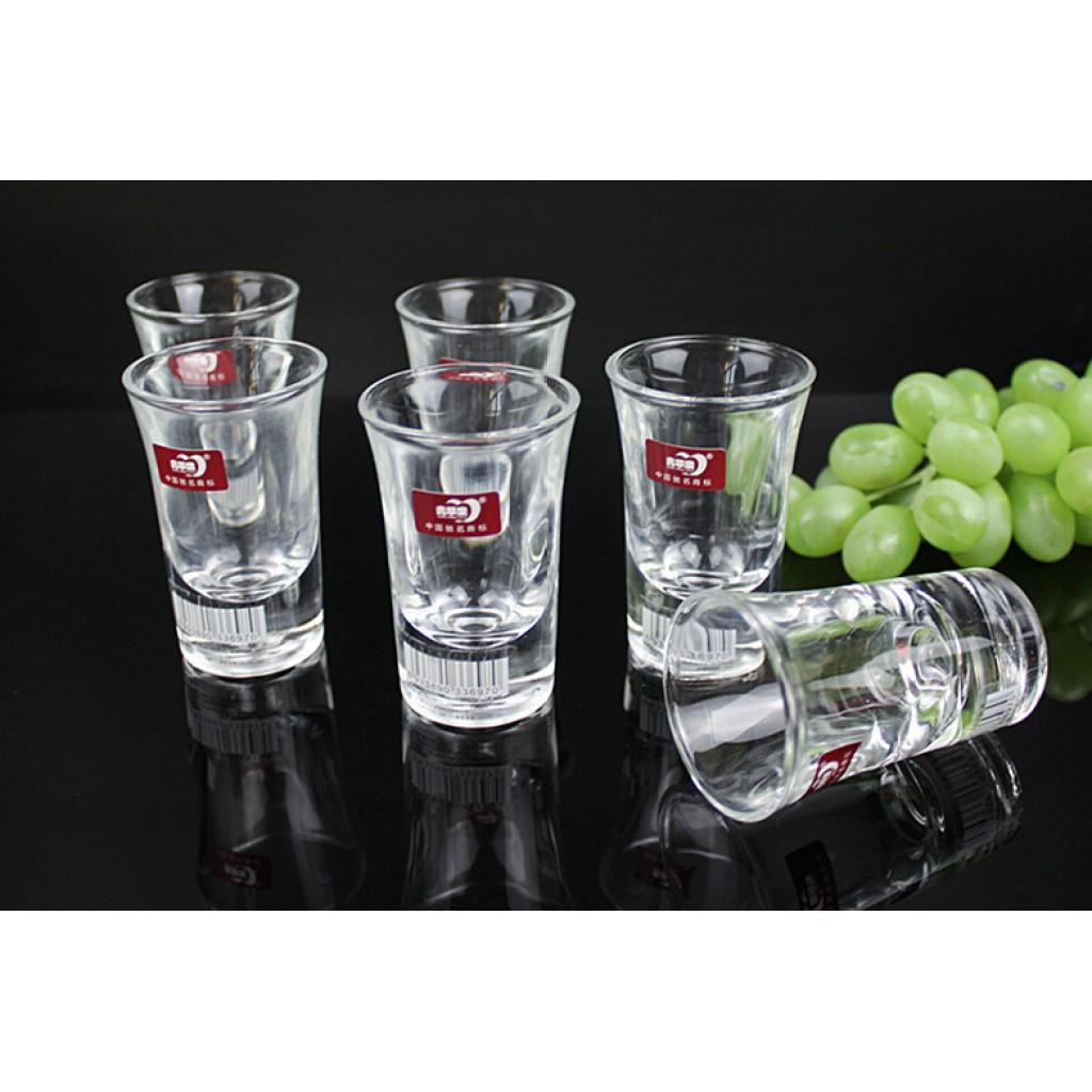 BỘ 6 LY UỐNG RƯỢU THỦY TINH CAO CẤP