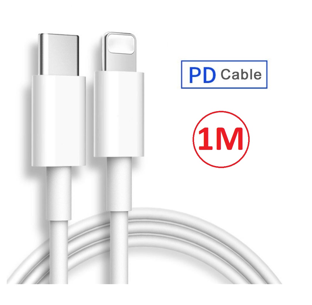 Cáp Sạc Nhanh PD 18W lightning Cho Apple dài 1m / 2m