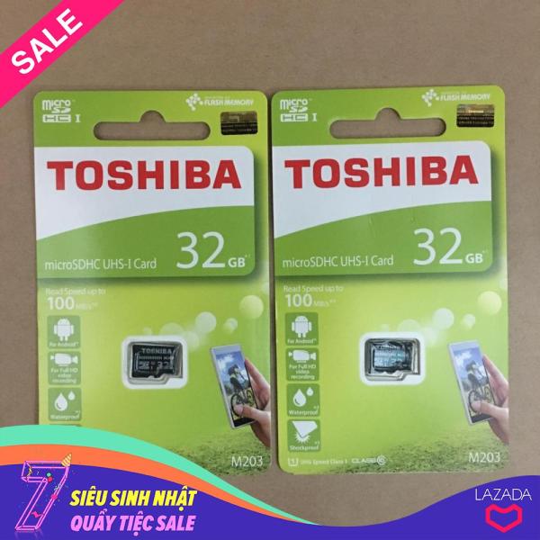 Thẻ nhớ micro SD toshiba 32GB M203 SDHC 100Mb/s class 10