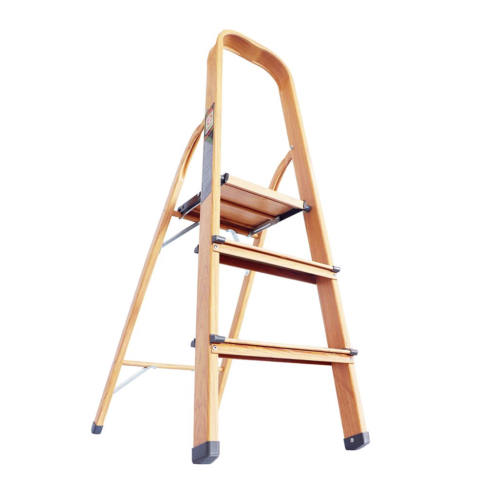 Thang ghế xếp bậc thang OSHIMA TG3 3 bậc (Vân Gỗ)