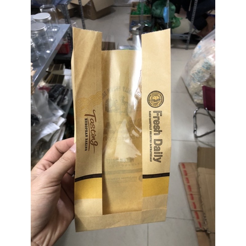 Túi bánh mì hoa cúc mini 20cm * 12cm
