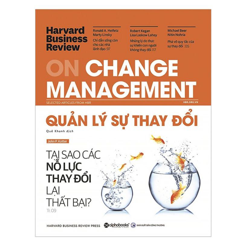Sách - HBR ON - Quản lý sự thay đổi