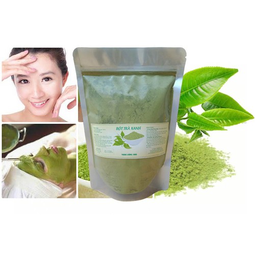 500G Bột trà xanh nguyên chất (Đắp mặt, làm bánh, nước uống matcha)
