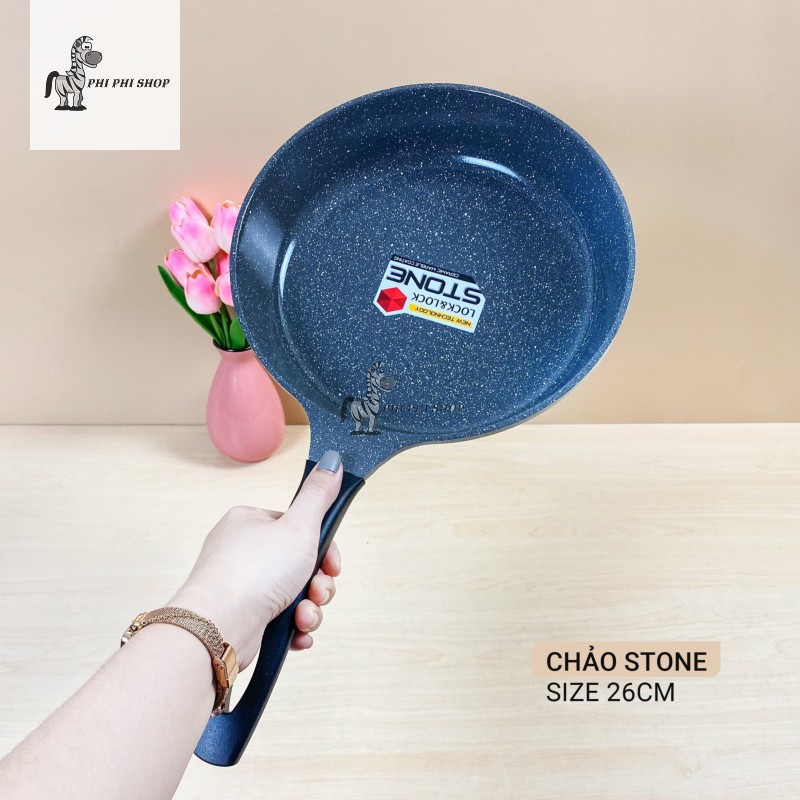 [HCM]Chảo chống dính Lock&Lock dòng Stone 7 lớp các size