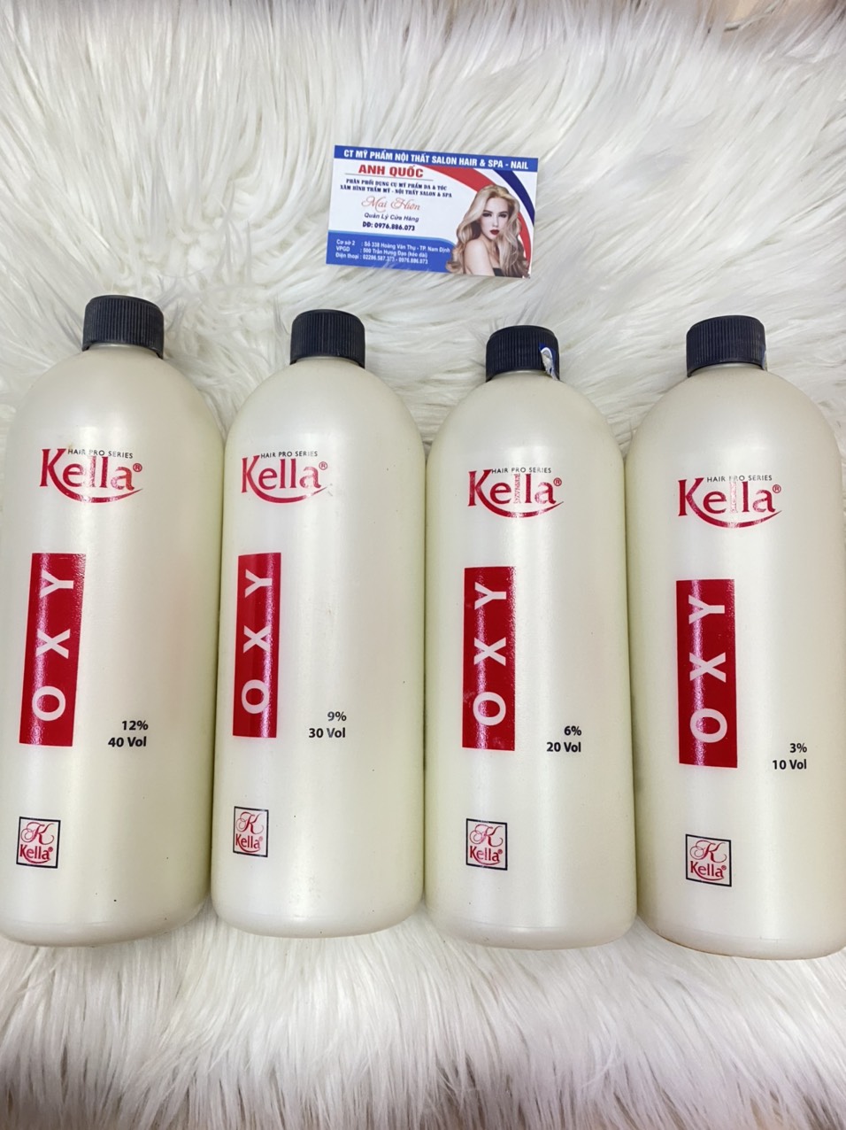 Oxy trợ nhuộm 1000ml kella
