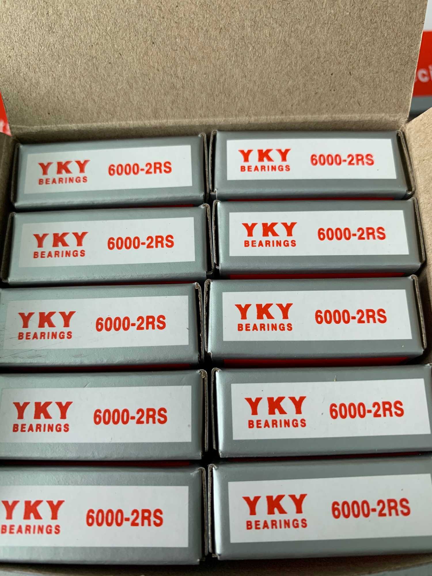 Bạc đạn 6000 - 2rs  Vòng bi 6000 - 2rs
