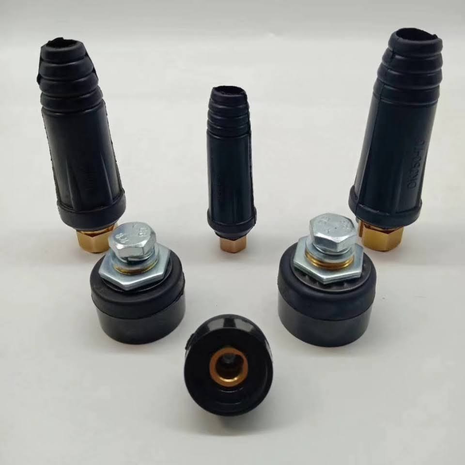 Giắc máy hàn 10-25 đực cái - Bộ jack nối nhanh DKJ 10-25 cho máy hàn