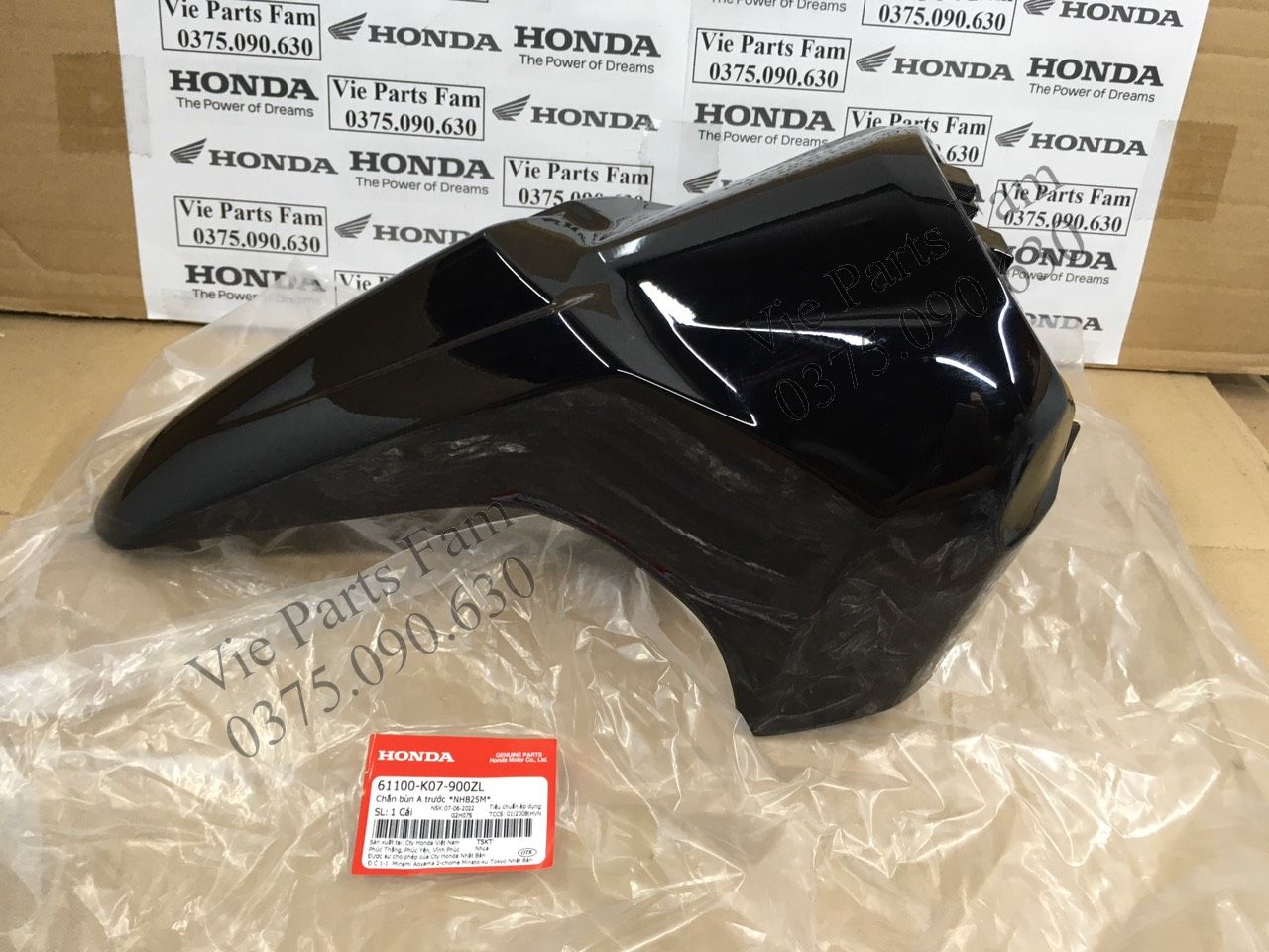 Chắn bùn trước, dè trước wave rsx 110 2012-2013 nhiều màu, hàng din honda mới 100%