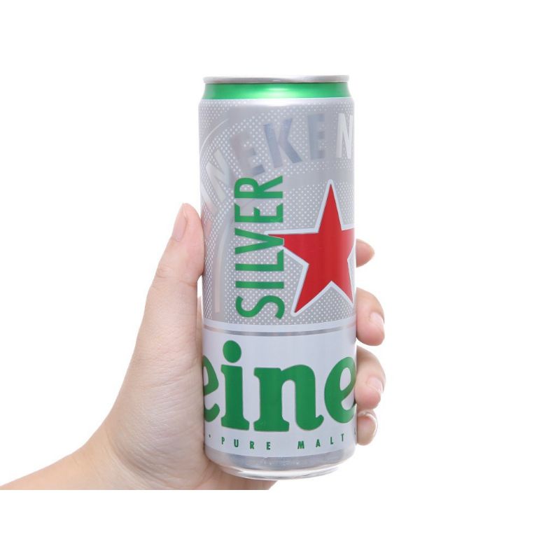 Hỏa Tốc - Lốc 6 Lon Bia Heineken Silver 330Ml