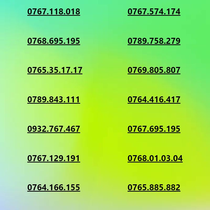 SIM SỐ ĐẸP MOBIFONE