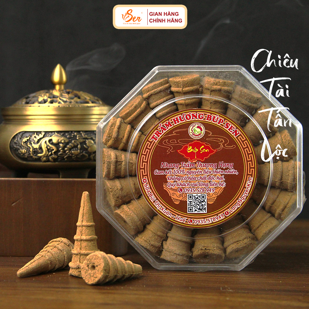 Nụ Trầm Hương Thượng Hạng - Nụ Trầm Sạch [Trầm Hương Búp Sen]