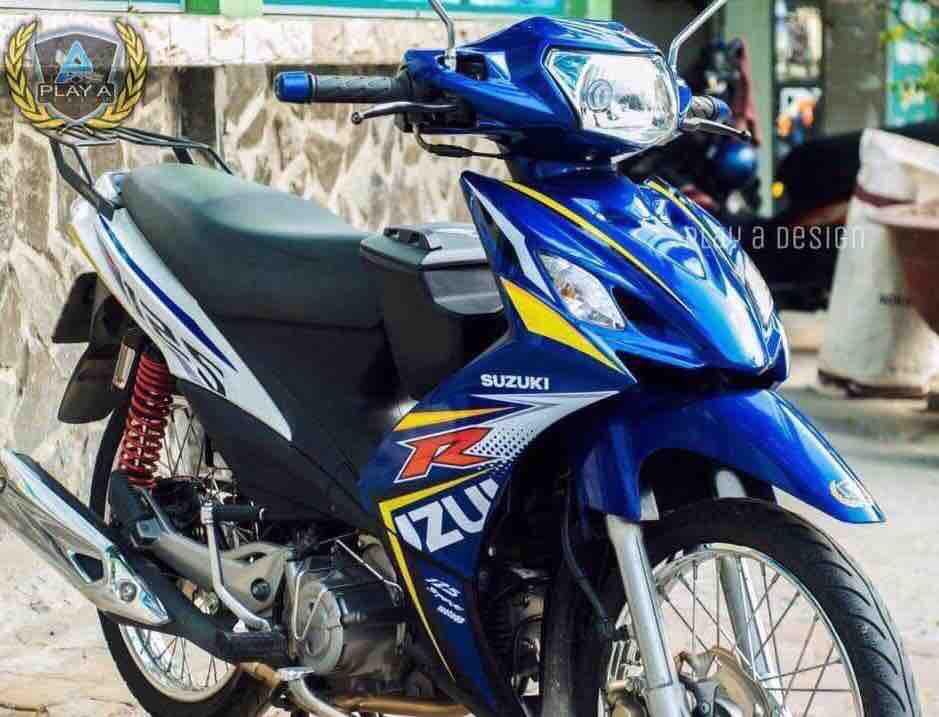 Tem rời Axelo mẫu 2019 trắng xanh