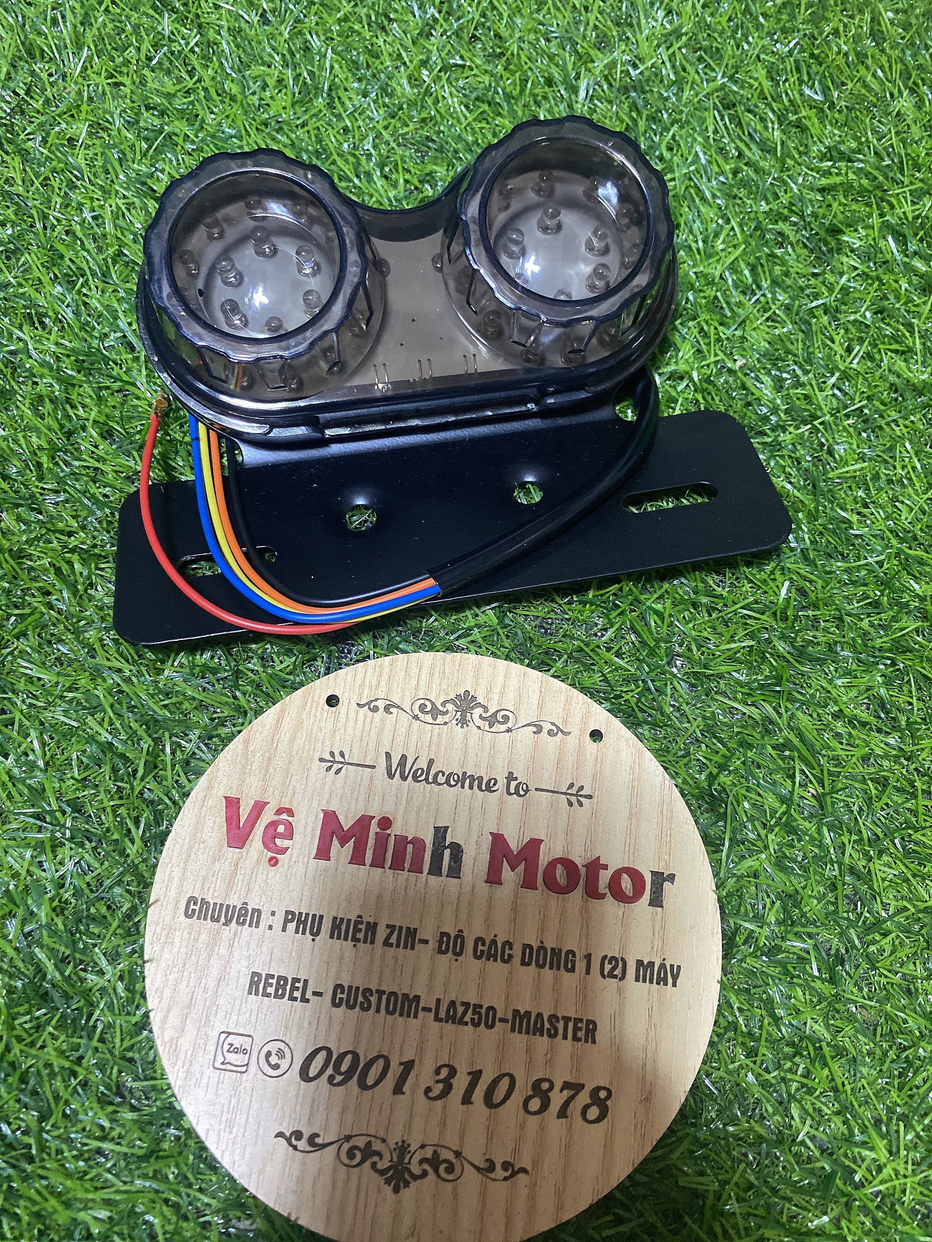 Đèn hậu cafe racer Clastic