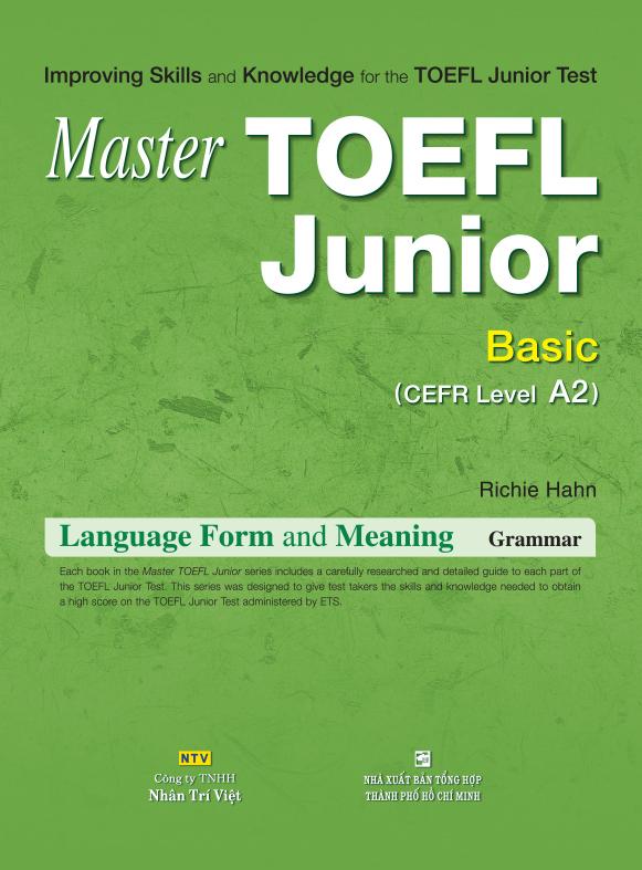 [HCM]Master TOEFL Junior Basic: Language Form & Meaning