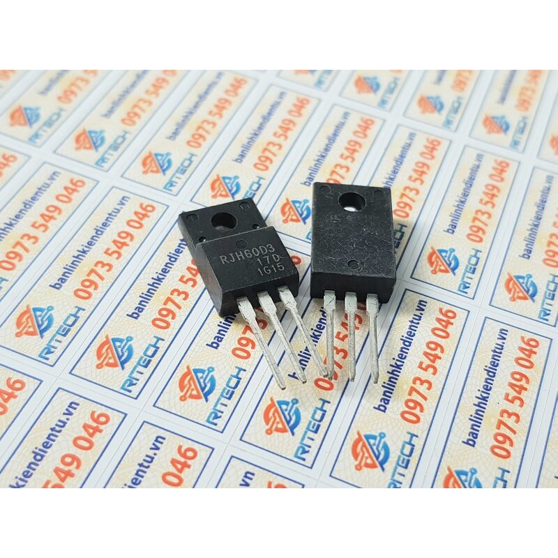 Rjh60d3 rjh60d3dpp 60d3 igbt 30a/600v/120w to-220f