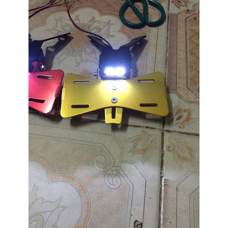 Pát biển số Exciter 150 và Ex 155 cao cấp có đèn