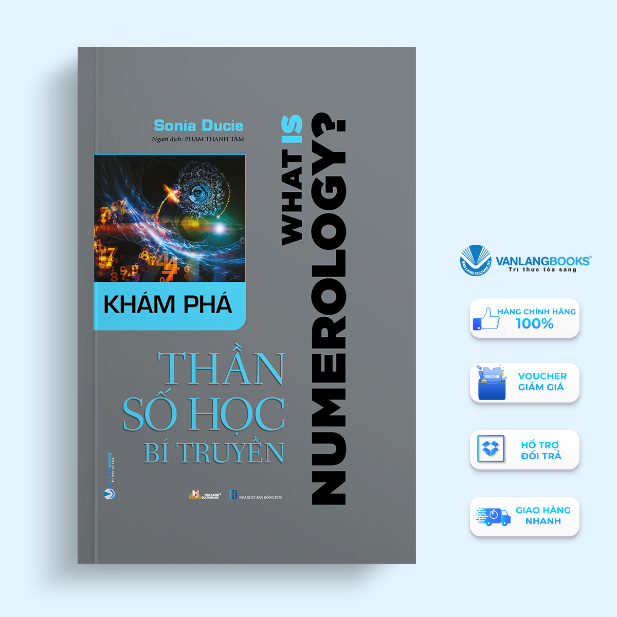 Sách Khám Phá Thần Số Học Bí Truyền - Sonia Ducie-Vanlangbooks