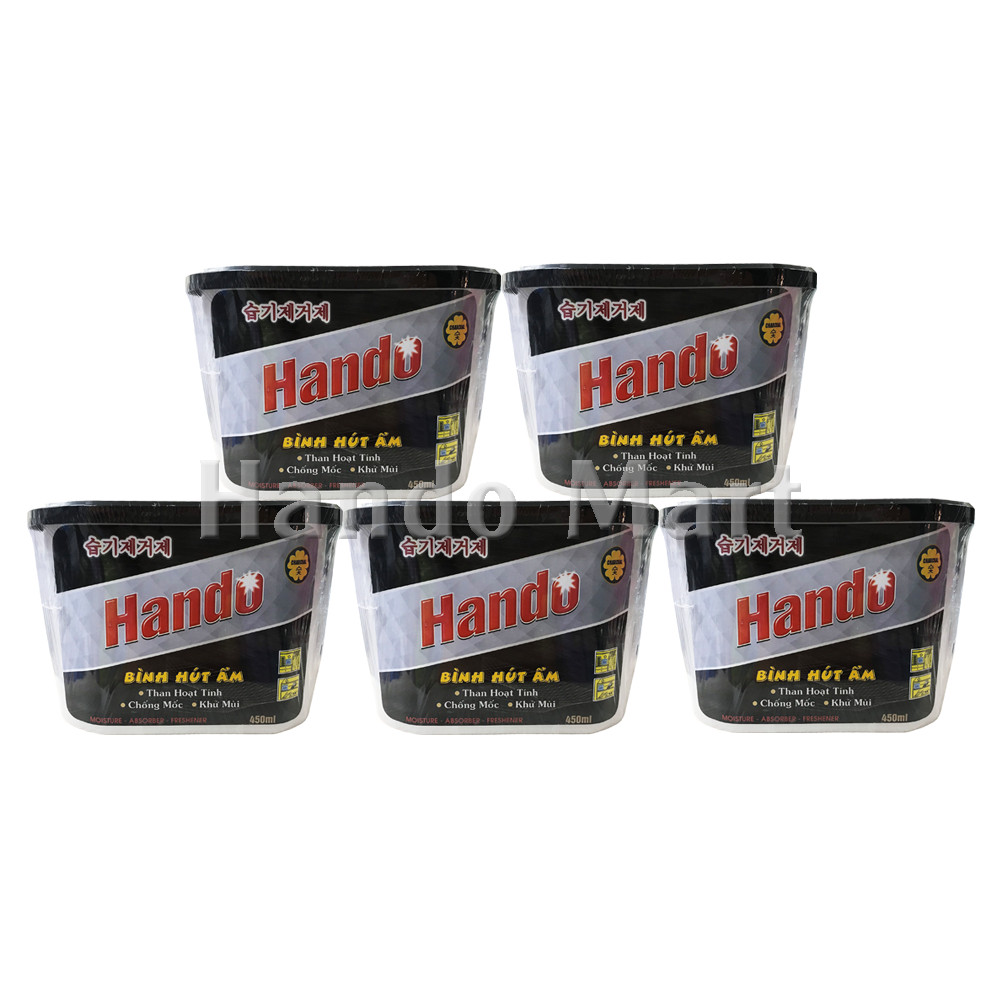 Bình hút ẩm Hando 450ml than Hoạt tính