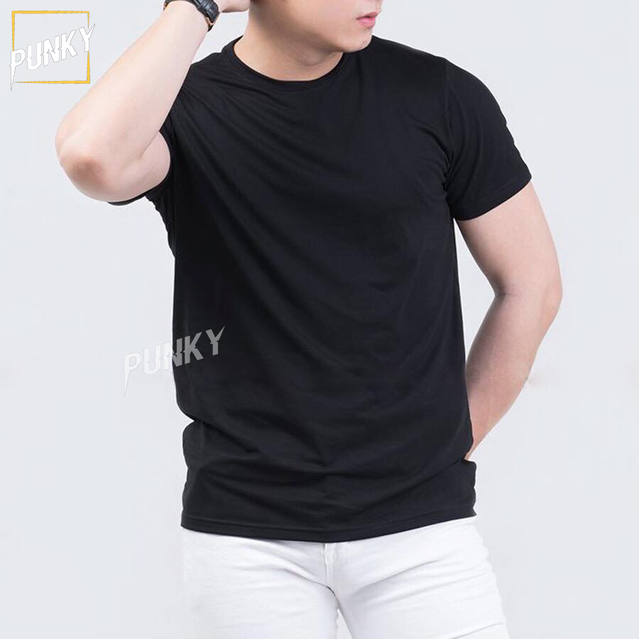 T-shirt/ Áo Thun Trơn Nam Basic