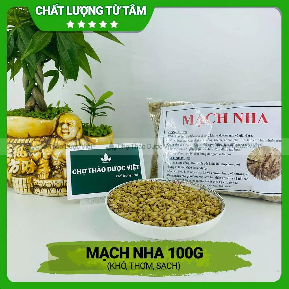 100gr Mạch Nha (Khô, thơm, sạch)