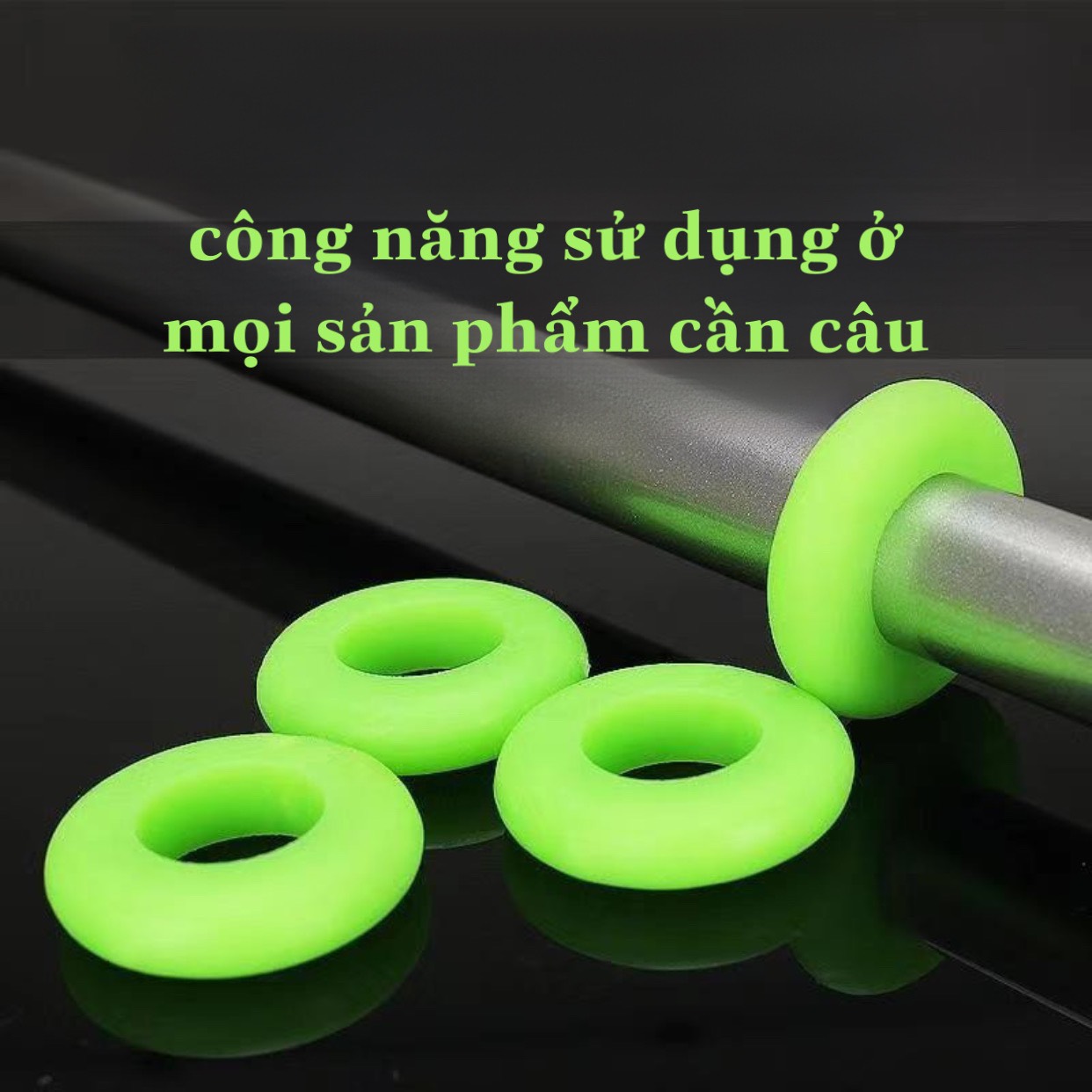Phụ Kiện Vòng silicon thay nhẫn cần câu