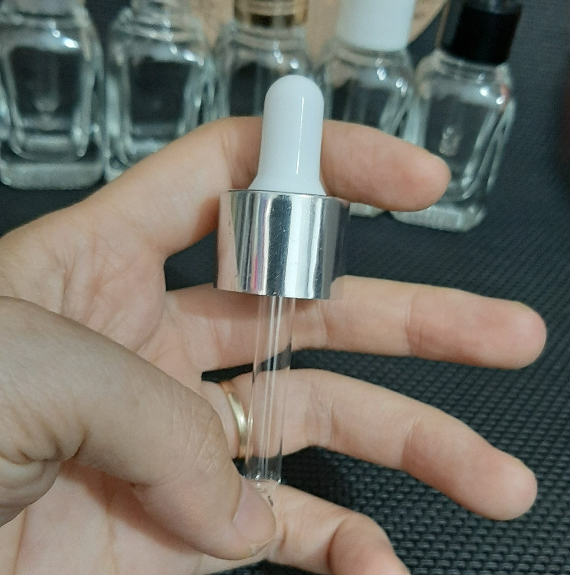 Chai nhựa pet 50ml đầu bóp serum
