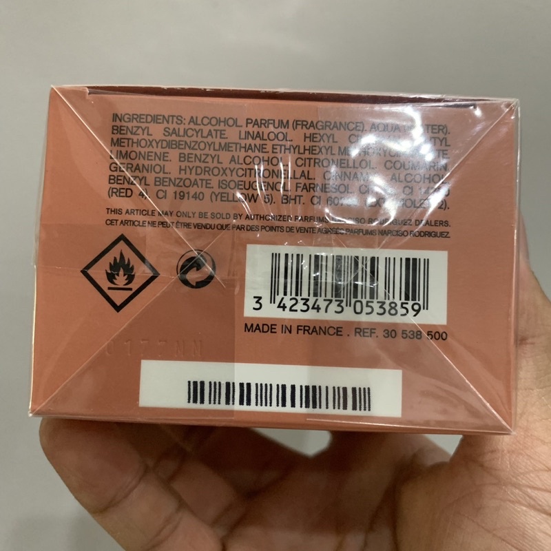 Nước hoa Narciso Ambree EDP 50ml full seal