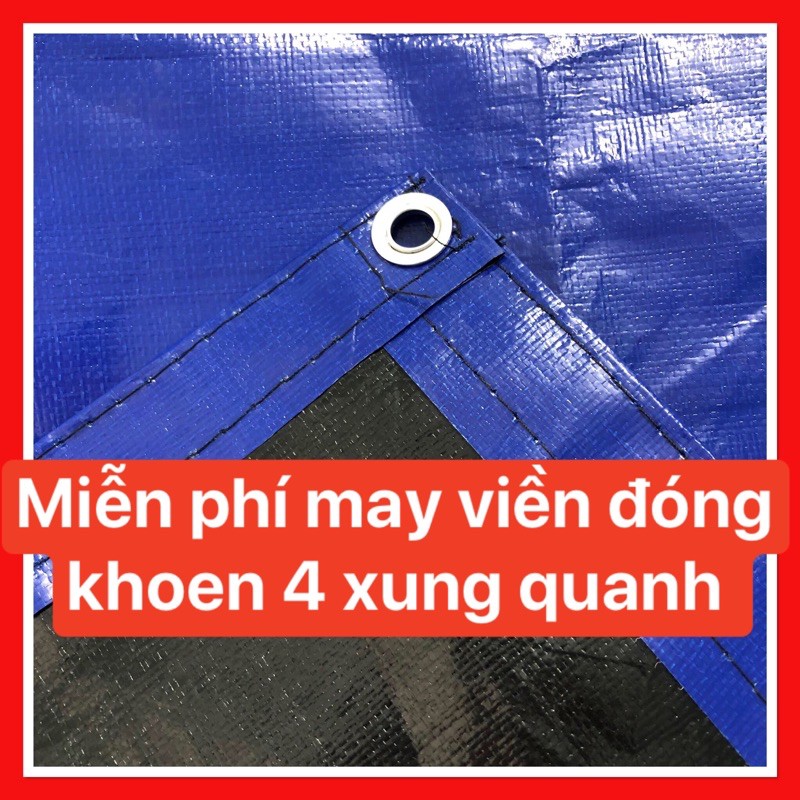 Tấm Bạt Che Mưa,Che Nắng Hàn Việt Nam ( Có khoen sẵn)