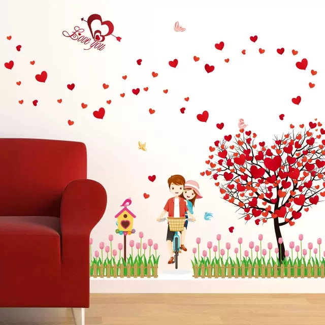Decal dán tường: Cây gia đình GL228