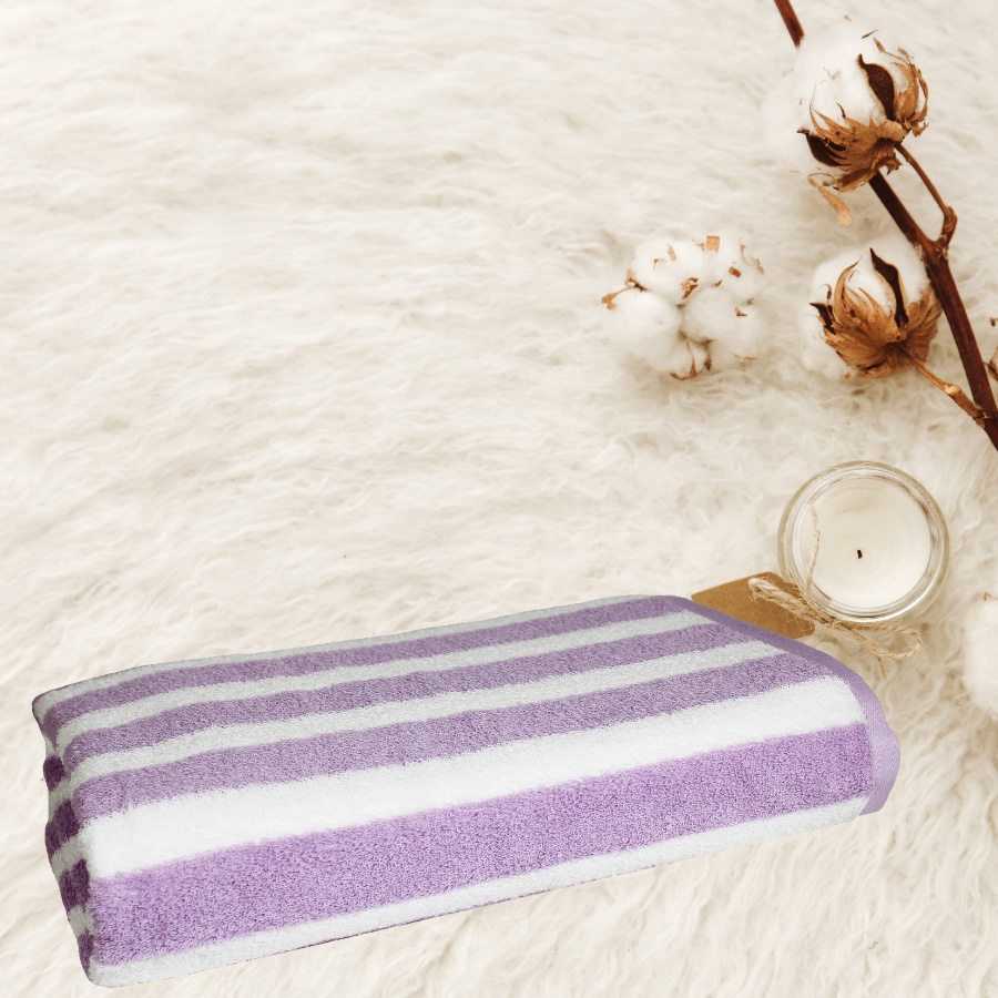 Perry Tokyo stripe cotton towel
