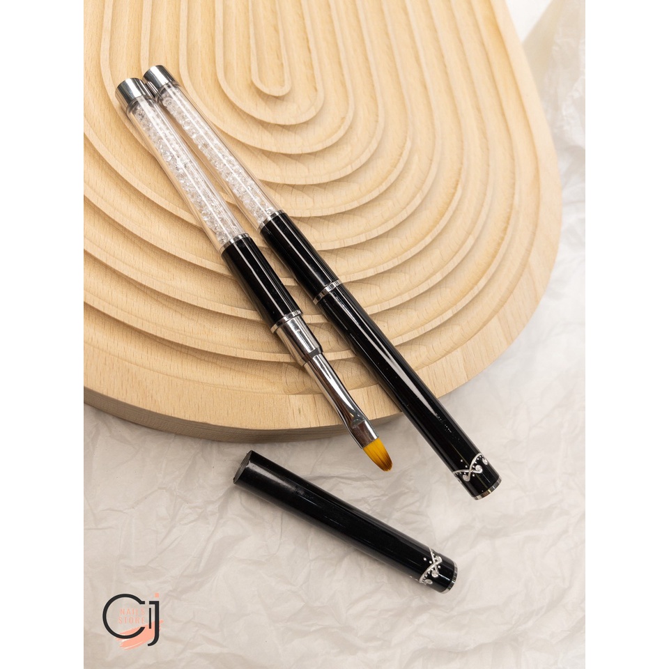 {CJ Nails Store} Cọ đắp gel cán đá