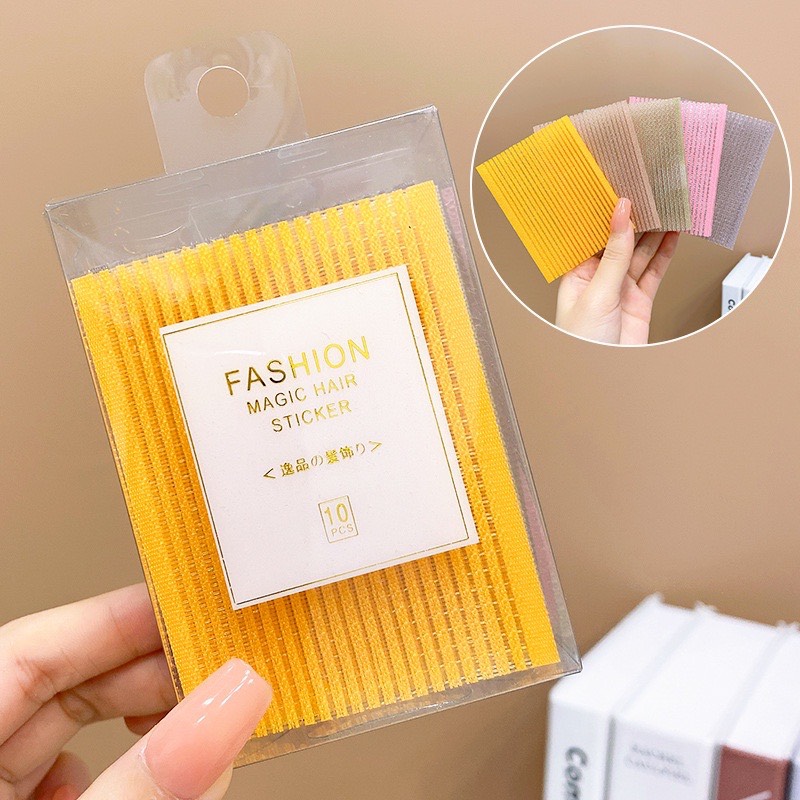 Combo 10 miếng dán cố định tóc gọn gàng trang điểm rửa mặt