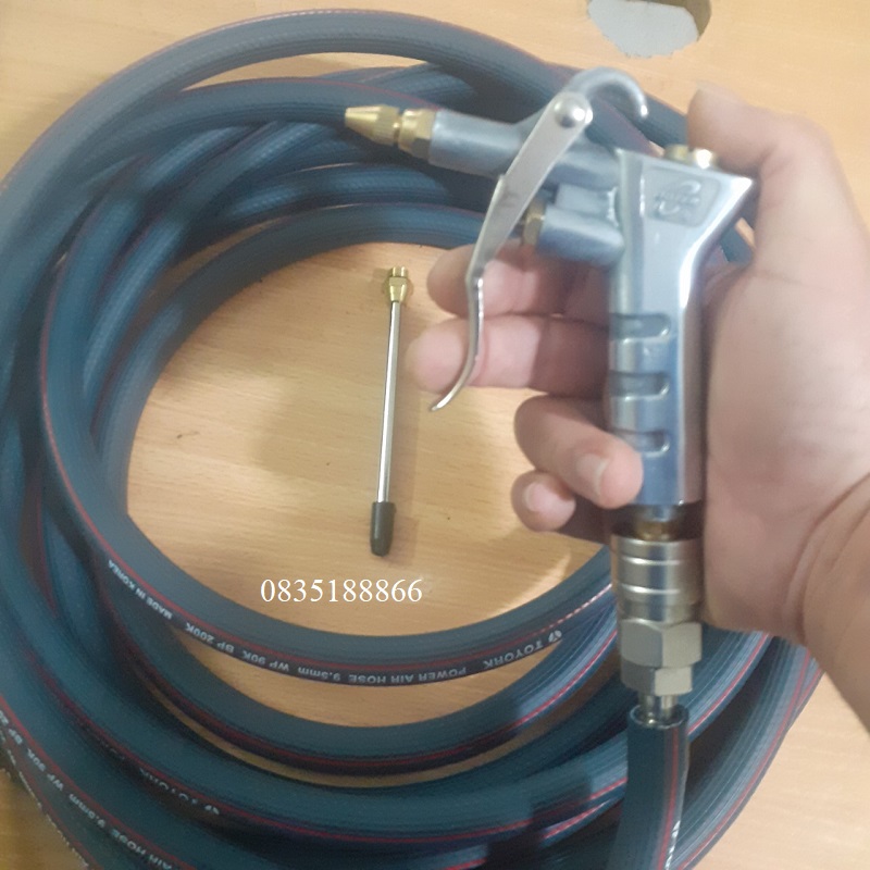 Sung xịt hơi thổi bụi máy nén khí